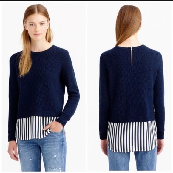 J. Crew Wool and Silk Sweater XS - Picture 2 of 6